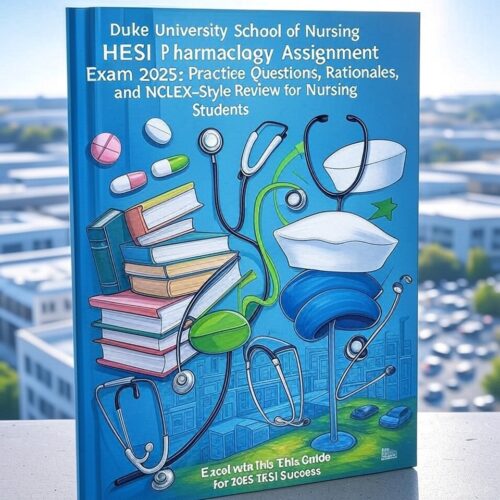 Duke University School of Nursing HESI Pharmacology Assignment Exam