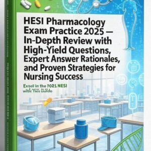 HESI Pharmacology Exam Practice 2025