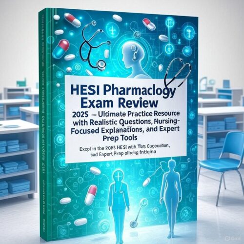 HESI Pharmacology Exam Review 2025 – Ultimate Practice Resource with Realistic Questions, Nursing-Focused Explanations, and Expert Prep Tools