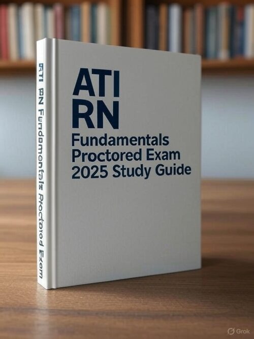 ATI RN Fundamentals Proctored Exam 2025 Study Guide