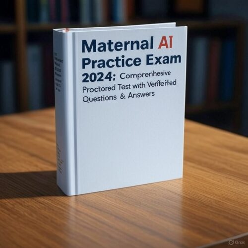 Maternal ATI Proctored Exam with this 2024 study guide