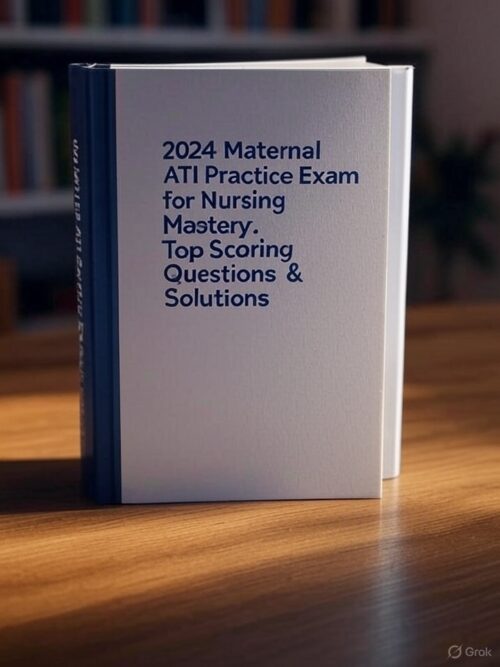 2024 Maternal ATI exam