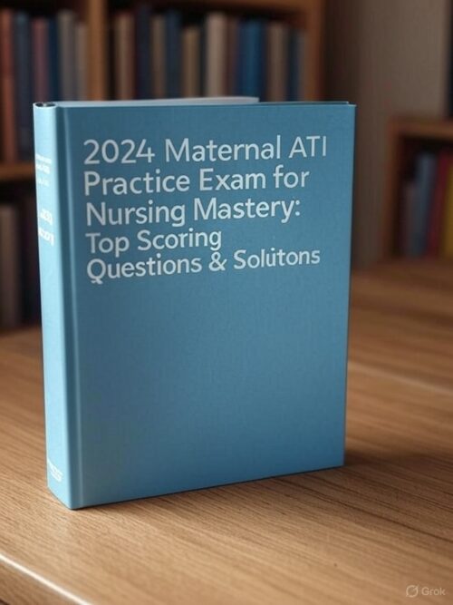 2024 Maternal ATI exam
