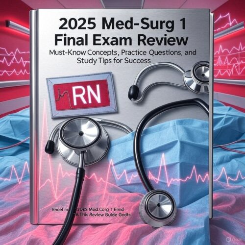 2025 Med-Surg 1 Final Exam