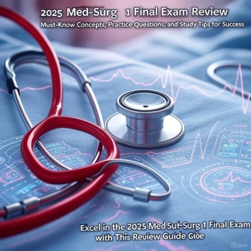 2025 Med-Surg 1 Final Exam