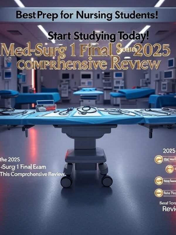 2025 Med-Surg 1 Final Exam