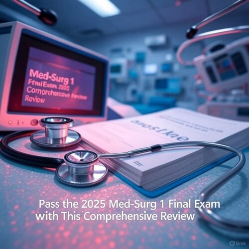 2025 Med-Surg 1 Final Exam