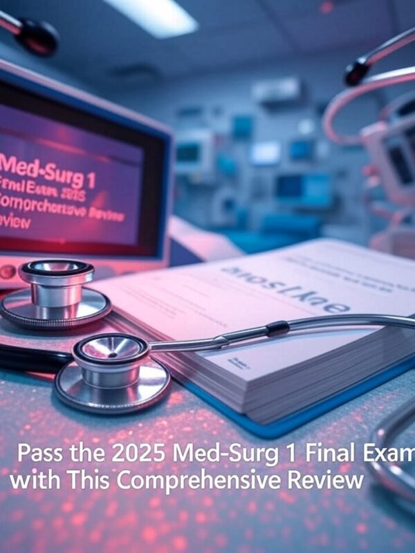 2025 Med-Surg 1 Final Exam