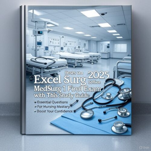 2025 Med Surg 1 Final Exam