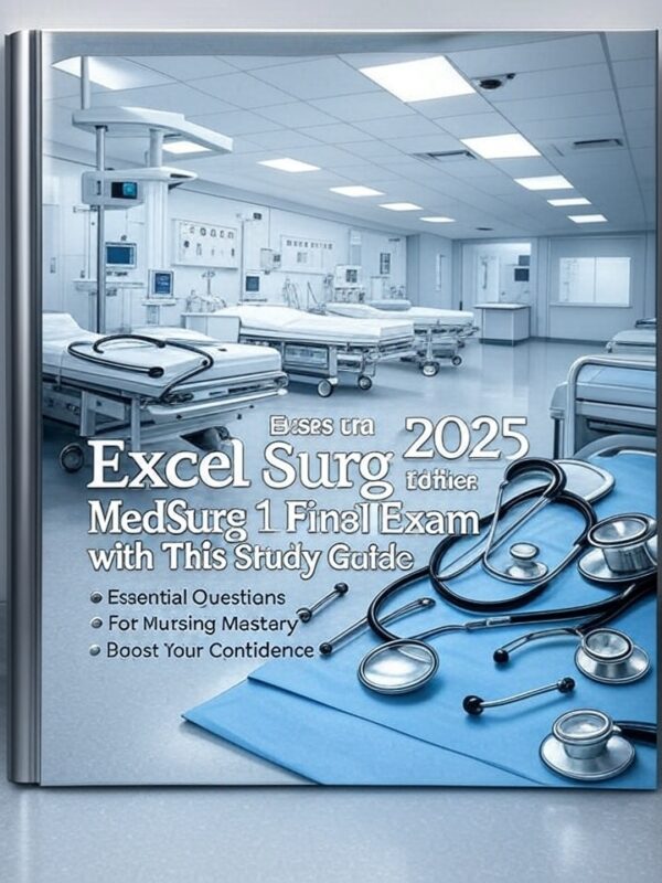 2025 Med Surg 1 Final Exam