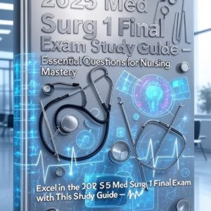 2025 Med Surg 1 Final Exam