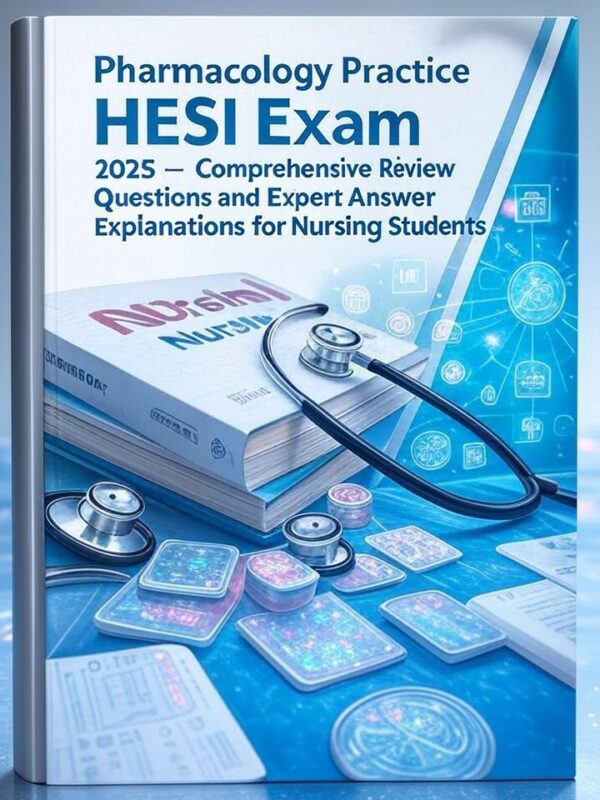 2025 Pharmacology HESI Exam