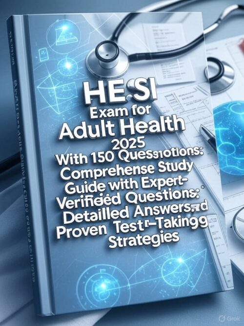 2025 Adult Health HESI Exam