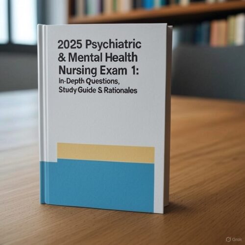 2025 Psychiatric & Mental Health Nursing Exam 1