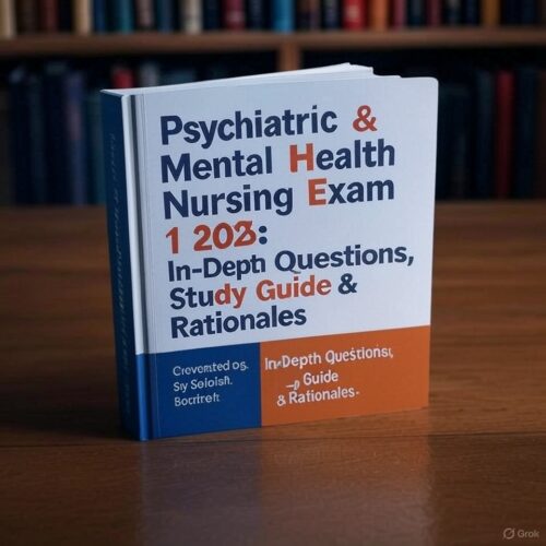 2025 Psychiatric & Mental Health Nursing Exam 1