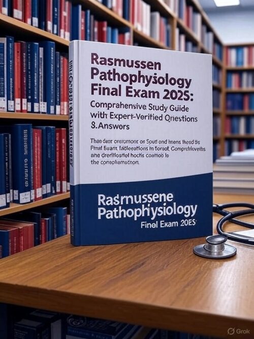 Rasmussen Pathophysiology Final Exam 2025