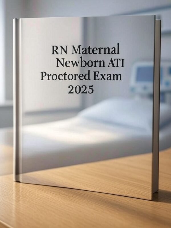 RN Maternal Newborn ATI Proctored Exam 2025
