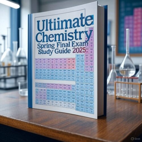 2025 Chemistry Spring Final Exam