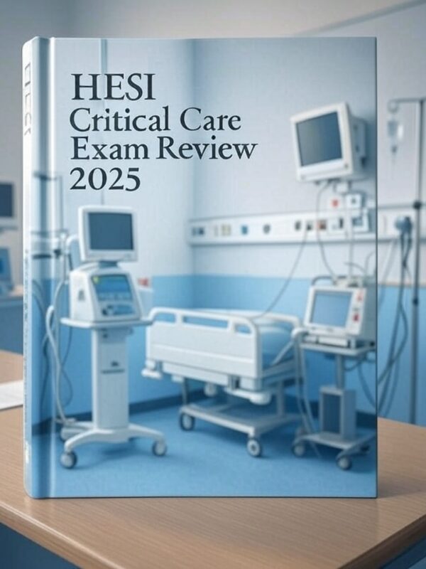 2025 HESI Critical Care Exam