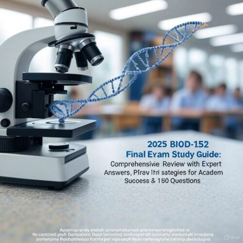 2025 BIOD-152 Final Exam