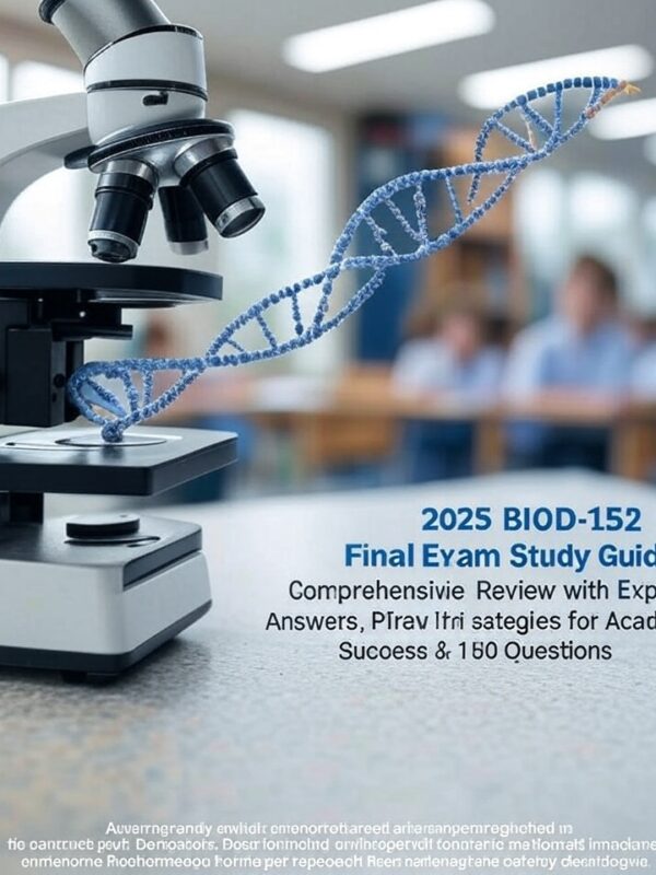 2025 BIOD-152 Final Exam
