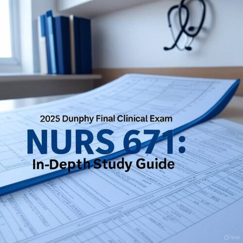 2025 NURS 671 Dunphy Final Clinical Exam