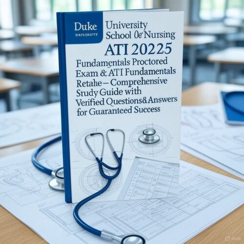 ATI 2025 Fundamentals Proctored Exam