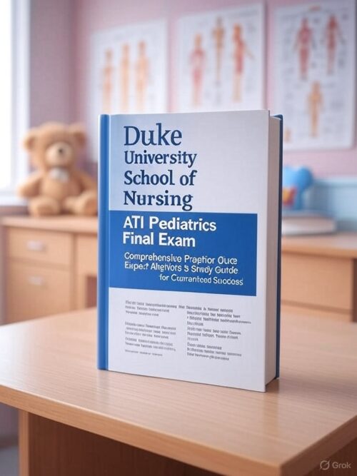 ATI Pediatrics Final Exam