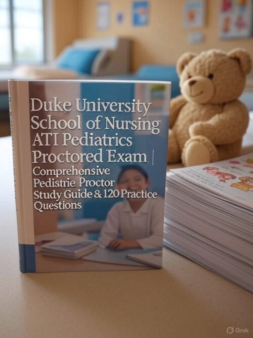 Duke University School of Nursing ATI Pediatrics Proctored Exam
