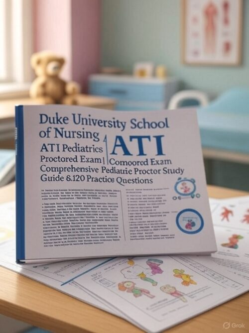 Duke University School of Nursing ATI Pediatrics Proctored Exam