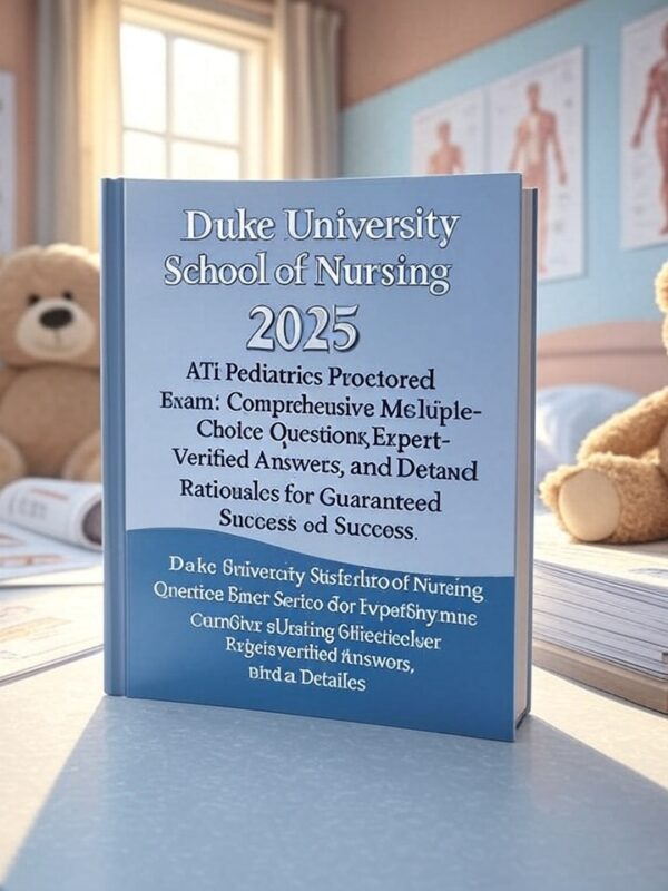2025 ATI Pediatrics Proctored Exam