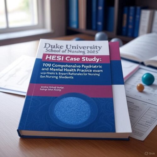 2025 HESI Psychiatric and Mental Health exam