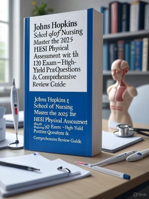 Johns Hopkins School of Nursing Master the 2025 HESI Physical Assessment with 120 Exam – High-Yield Practice Questions & Comprehensive Review Guide