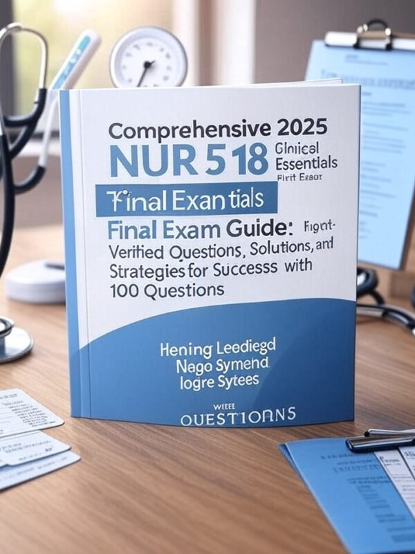 2025 NUR 518 Clinical Essentials Final Exam