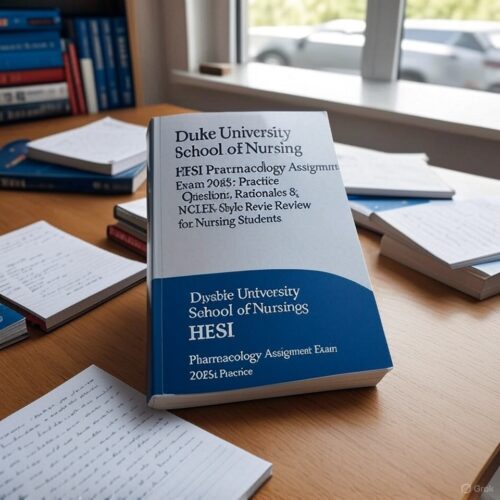 2025 HESI Pharmacology Assignment Exam