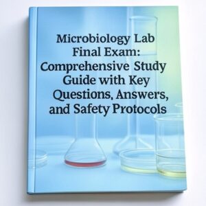 Microbiology Lab Final Exam
