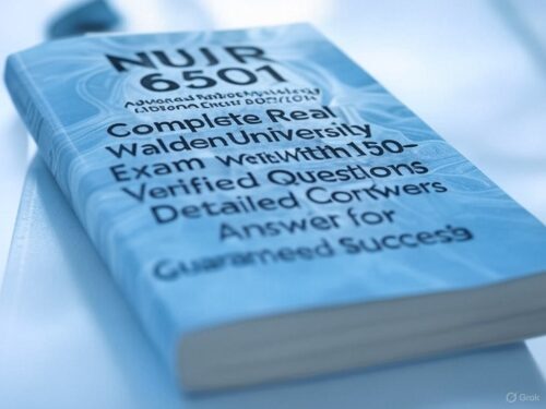 NURS 6521 Advanced Pharmacology Final Exam Study Guide | 200 Comprehensive Questions, Answers, and Expert Solutions for 2025 Success