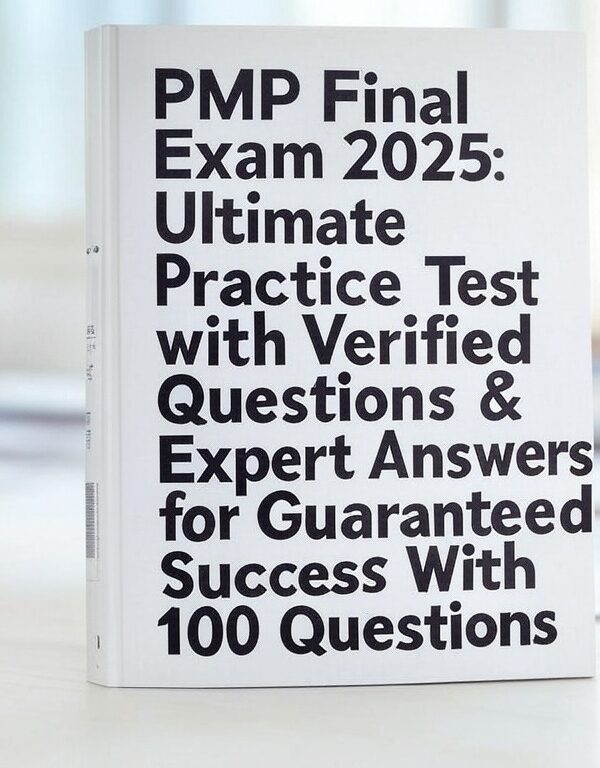 PMP Final Exam 2025