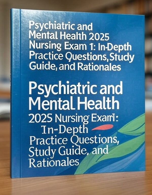 2025 Psychiatric and Mental Health Nursing Exam 1