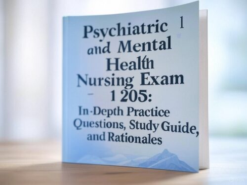 2025 Psychiatric and Mental Health Nursing Exam 1