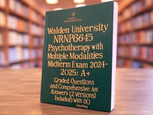 NRNP 6645 Midterm Exam 2024