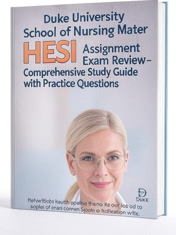 Maternity HESI Assignment Exam