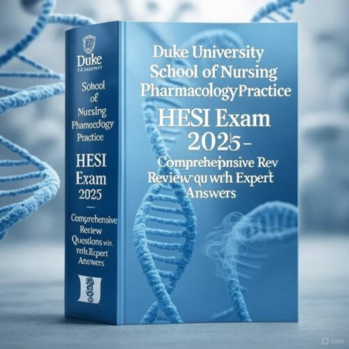HESI Pharmacology Exam
