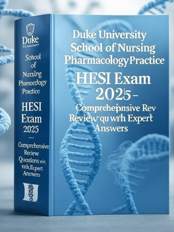 HESI Pharmacology Exam