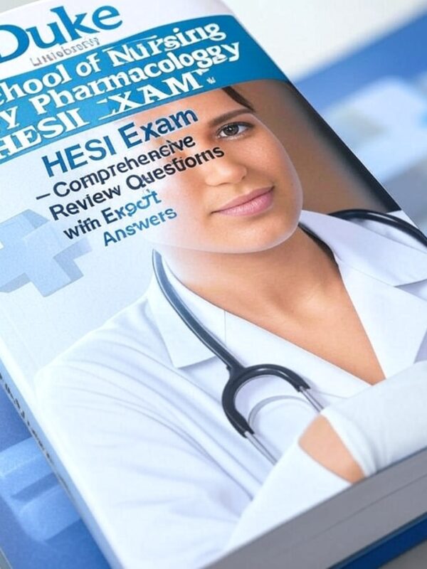 HESI Pharmacology Exam