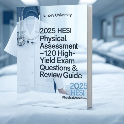 2025 HESI Physical Assessment