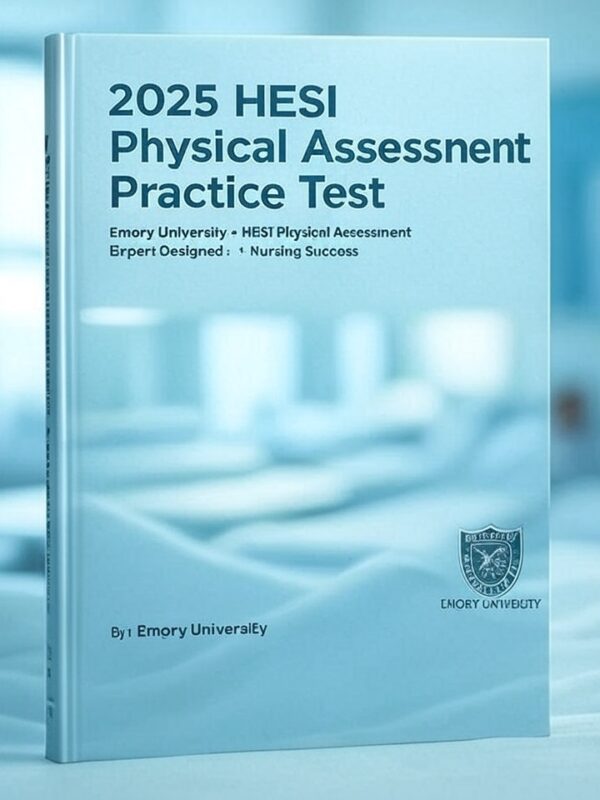 2025 HESI Physical Assessment Practice Test