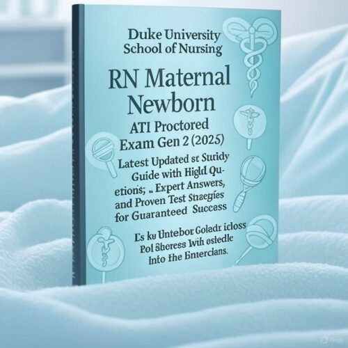 RN Maternal Newborn ATI Proctored Exam