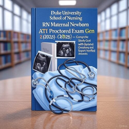 RN Maternal Newborn ATI Proctored Exam