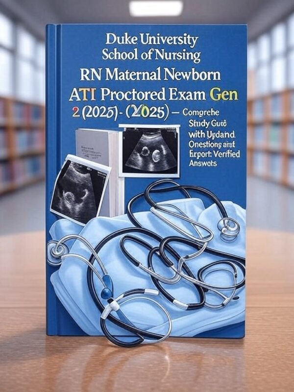 RN Maternal Newborn ATI Proctored Exam